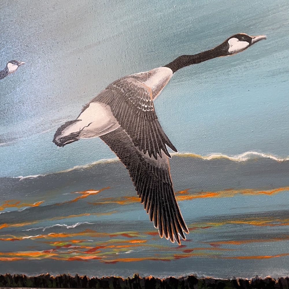 Geese Painting by zjsstudios on Instagram - Picture 2 of 4